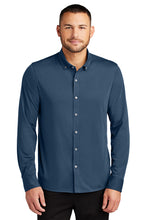 Load image into Gallery viewer, Mercer+Mettle™ Stretch Jersey Long Sleeve Shirt
