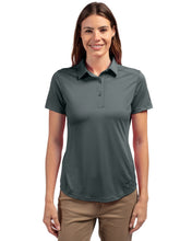 Load image into Gallery viewer, Cutter & Buck Prospect Eco Textured Stretch Recycled Womens Short Sleeve Polo