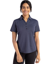 Load image into Gallery viewer, Cutter & Buck Forge Eco Stretch Recycled Womens Short Sleeve Polo