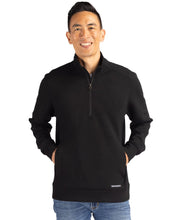 Load image into Gallery viewer, Cutter & Buck Roam Epic Versatility Recycled Quarter Zip Mens Pullover