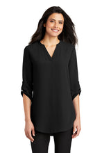 Load image into Gallery viewer, Port Authority ® Ladies 3/4-Sleeve Tunic Blouse