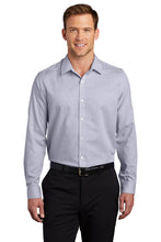 Load image into Gallery viewer, Port Authority ® Pincheck Easy Care Shirt