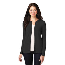 Load image into Gallery viewer, Port Authority® Ladies Concept Stretch Button-Front Cardigan