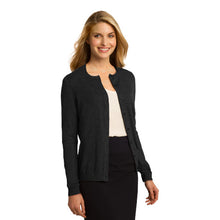 Load image into Gallery viewer, Port Authority® Ladies Cardigan Sweater