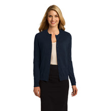 Load image into Gallery viewer, Port Authority® Ladies Cardigan Sweater