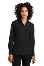 Load image into Gallery viewer, Mercer+Mettle™ Women’s Long Sleeve Stretch Woven Shirt
