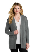 Load image into Gallery viewer, Port Authority® Women’s Easy Care Open-Front Cardigan Sweater
