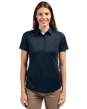 Load image into Gallery viewer, Cutter &amp; Buck Prospect Eco Textured Stretch Recycled Womens Short Sleeve Polo
