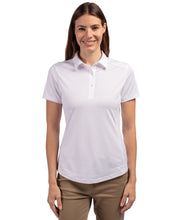 Load image into Gallery viewer, Cutter &amp; Buck Prospect Eco Textured Stretch Recycled Womens Short Sleeve Polo
