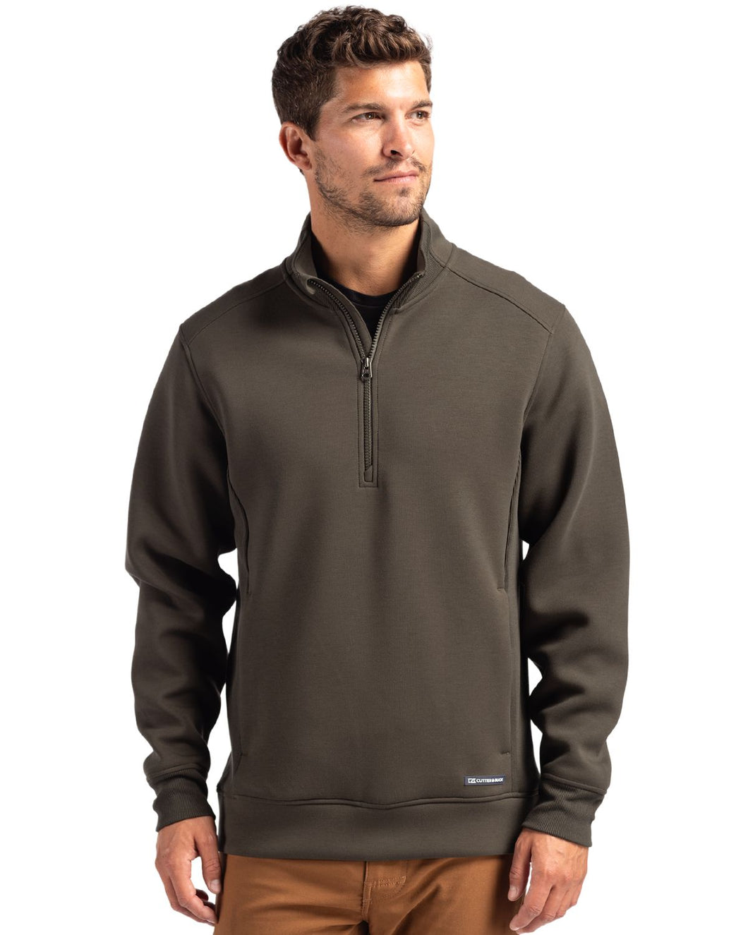 Cutter & Buck Roam Epic Versatility Recycled Quarter Zip Mens Pullover