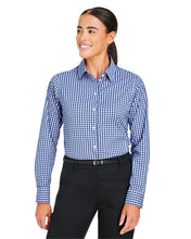 Load image into Gallery viewer, Devon &amp; Jones CrownLux Performance® Ladies&#39; Gingham Shirt

