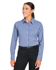 Devon & Jones CrownLux Performance® Ladies' Gingham Shirt