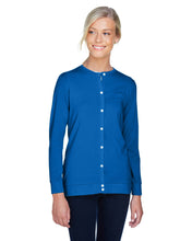 Load image into Gallery viewer, Devon &amp; Jones Ladies&#39; Perfect Fit™ Ribbon Cardigan
