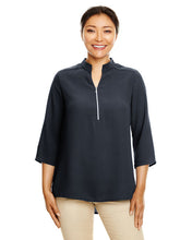 Load image into Gallery viewer, Devon &amp; Jones Ladies&#39; Perfect Fit™ Three-Quarter Sleeve Crepe Tunic
