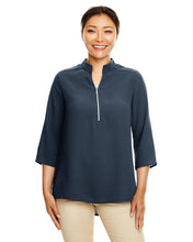Load image into Gallery viewer, Devon &amp; Jones Ladies&#39; Perfect Fit™ Three-Quarter Sleeve Crepe Tunic
