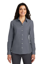 Load image into Gallery viewer, Port Authority® Ladies SuperPro™ Oxford Shirt
