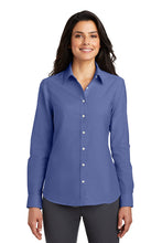 Load image into Gallery viewer, Port Authority® Ladies SuperPro™ Oxford Shirt
