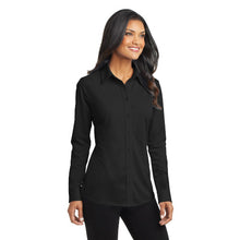 Load image into Gallery viewer, Port Authority® Ladies Dimension Knit Dress Shirt

