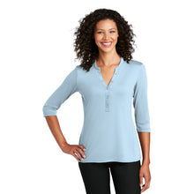 Load image into Gallery viewer, Port Authority ® Ladies UV Choice Pique Henley
