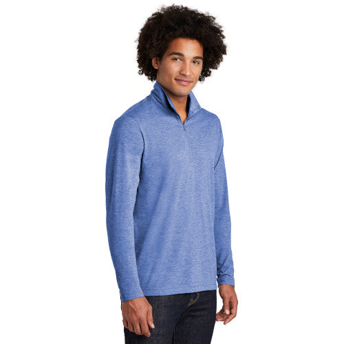 Sport-Tek ® PosiCharge ® Tri-Blend Wicking 1/4-Zip Pullover (item not work appropriate attire)