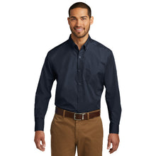 Load image into Gallery viewer, Port Authority® Long Sleeve Carefree Poplin Shirt
