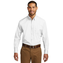 Load image into Gallery viewer, Port Authority® Long Sleeve Carefree Poplin Shirt
